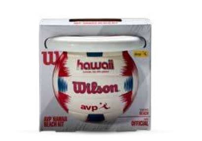 Wilson WTH80219KIT, 18-panel ball, Blå, Rød, Hvit