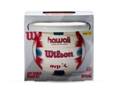 Wilson WTH80219KIT, 18-panel ball, Blå, Röd, Vit