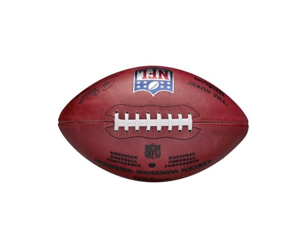Wilson The Duke NFL, Brun, Utomhus, Mönstrad, Official Pro, Läder, 1 styck