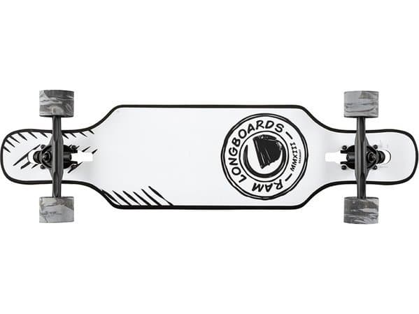 RAM RAM RAM Longboard Vexo Original (musta/valkoinen)