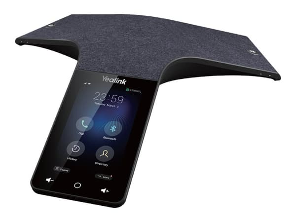 Yealink CP965 - Konferanse-VoIP-telefon - med Bluetooth-grensesnitt - IEEE 802.11a/b/g/n (Wi-Fi) / Bluetooth 4.2 - 10-veis anropskapasitet - SIP, SIP