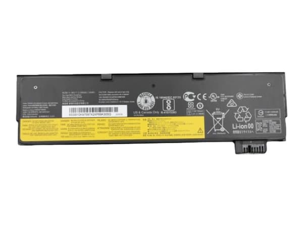 CoreParts - Batteri til bærbar PC - litiumion - 2100 mAh - 24 Wh - svart - for Lenovo ThinkPad P51s; P52s; T470; T570; T580