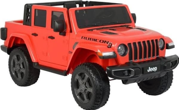 Lean Cars Batteribil Jeep Rubicon 6768R röd