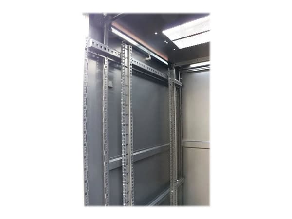 Extralink - Rack skåp - 800x800 mm - golvstående - svart - 42U - 19"