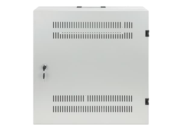 Intellinet 713641, Veggmonterbar hylle, 2U/4U, 60 kg, Nøkkellås, 8,5 kg, Grå