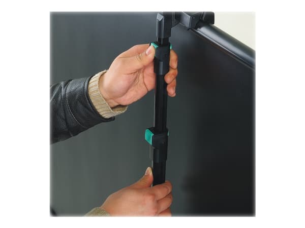 Optoma Panoview Pull Up DP-9092MWL - valkokangas - 92" (234 cm) - 16:9 - mattavalkoinen - musta - Optoma HZ40STx, UHD35x -valkokankaille