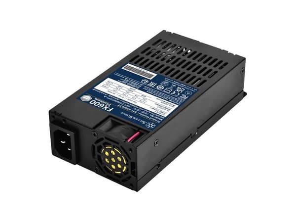 SilverStone Flex ATX FX600 Platinum - Strømforsyning (intern) - 600 watt