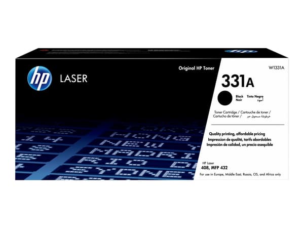 HP 331A svart original lasertonerkassett, 5000 sidor, Svart, 1 styck