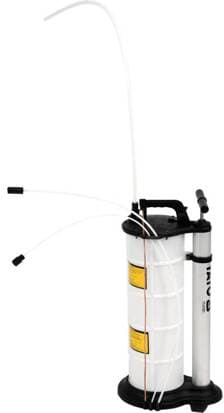 Yato YT-07087, Käsikäyttöinen öljynvaihtopumppu, 9 L, 5 mm, 6 mm, 1 koukku(a), Valkoinen