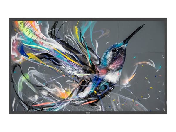 Philips 65BDL3511Q - 65" Diagonalklasse (64.5" synlig) - Q-Line LED-bakgrunnsbelyst LCD-skjerm - intelligent skilting - 4K UHD (2160p) 3840 x 2160 Sort