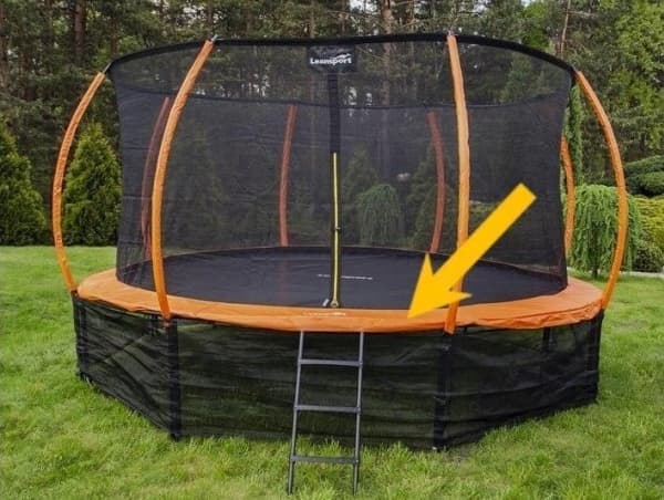 Lean Sport Spring-deksel til 14 fot LEAN SPORT BEST-trampolinen