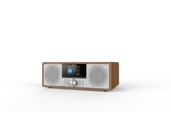 DENVER MIR-270DW - Mikrosystem - 2 x 10 watt - mørkt tre