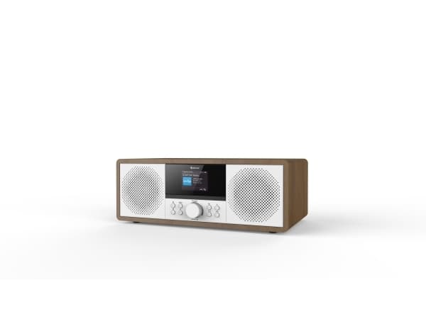 DENVER MIR-270DW - Mikrosystem - 2 x 10 watt - mørkt tre