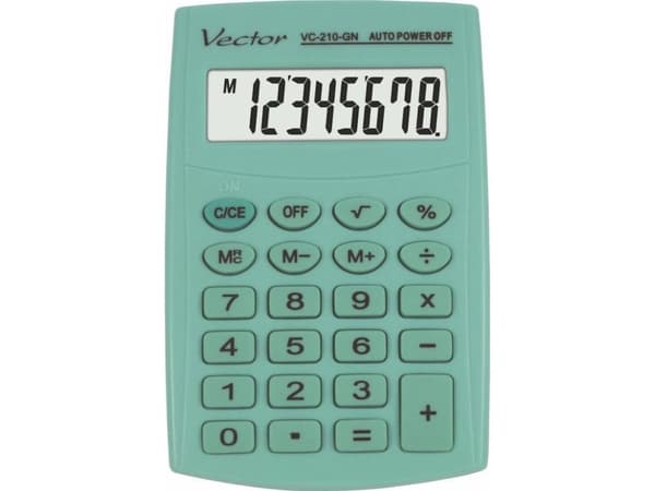Kalkulator Vector Smart 3724 KAV VC-210 GN