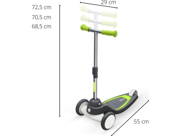 Hulajnoga Qplay Mika Green Zielony (4095)