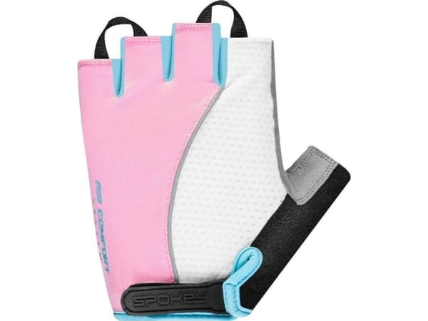 Spokey SPOKEY - Piacenza, sykkelhansker S WT/PK/BL