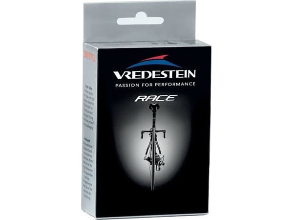 Vredestein VREDESTEIN RACE BUTYL veiinnerrør 700 x 18C/28C (18/28-622/630) sclaverand / presta 80mm gjenget (NY)