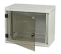 Miniatyrbild 1 av 3: Triton 19" Rack Wall-mount 4U/500 glass door, Väggmonterad rack, 30 kg, 14,2 kg, Grå