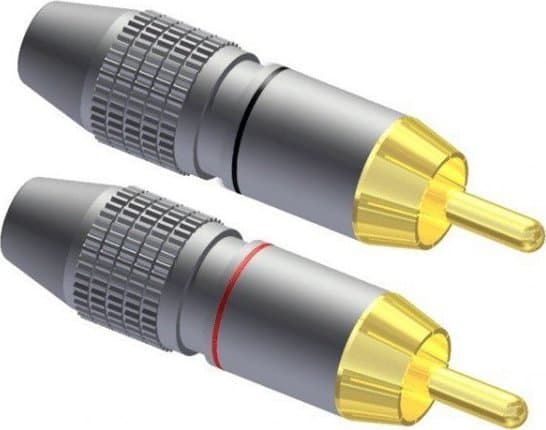 Procab Procab VC209 Cable connector - RCA/Cinch male - pair Connector