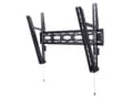 Miniatyrbilde 3 av 5: B-TECH BT9910 - Monteringssett (heavy duty mount) - tipping - for LCD-skjerm - XL - svart - skjermstørrelse: 65"-100" - monteringsgrensesnitt: inntil
