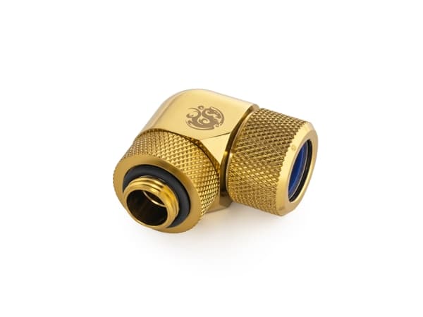 Bitspower BP-TBE90RMLA14, letku, messinki, 1/4", 90°, 1,4 cm