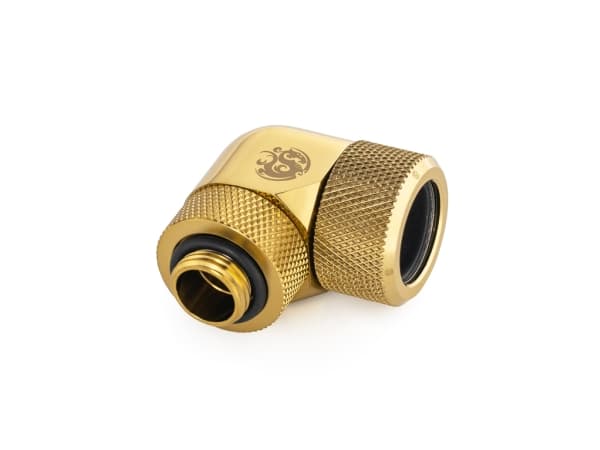 Bitspower BP-TBE90RMLA16, Slang, mässing, mässing, 1/4", 90°, 1,6 cm