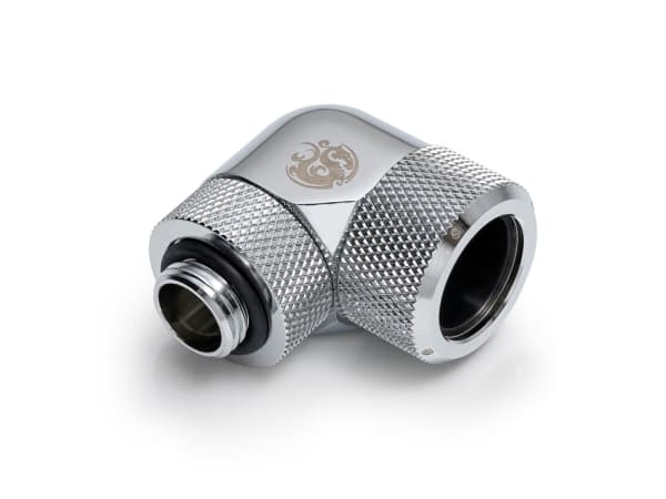 Bitspower BP-E90RMLA16, Letku, Messinki, Hopea, 1/4", 90°, 1,6 cm