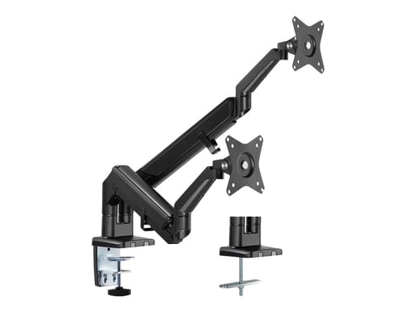 Neomounts by Newstar DS70-810BL2 montering/stativ for skjerm 81,3 cm (32") Festeklemme/gjennomføring Sort