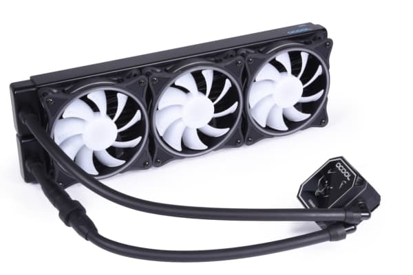 Alphacool 11996, Reservoir, Akryl, Messing, Kopper, Nickel, Rustfritt stål, Sort, LGA 1150 (kontakt H3), LGA 1151 (kontakt H4), LGA 1155 (Socket H2),