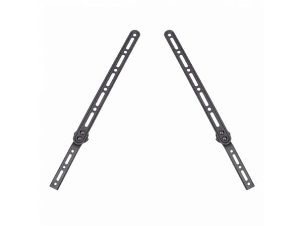 SBOX SB 41, TV-brakett, Vegg, 15 kg, Stål, Sort, 75 x 75,600 x 400 mm, 51 cm