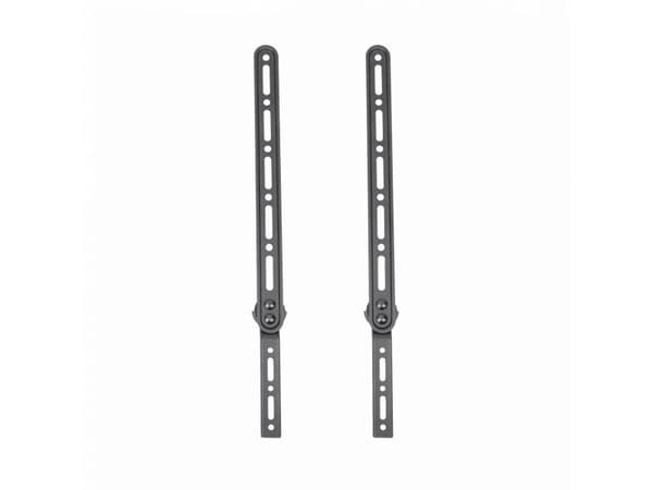 SBOX SB 41, TV-brakett, Vegg, 15 kg, Stål, Sort, 75 x 75,600 x 400 mm, 51 cm