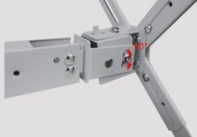 Massa projektorholder Brakett / Projektorhenger - Tak / 12-65cm / Stål