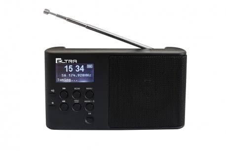 RO ELTRA ULA DAB+ SORT + LCD-DISPLAY
