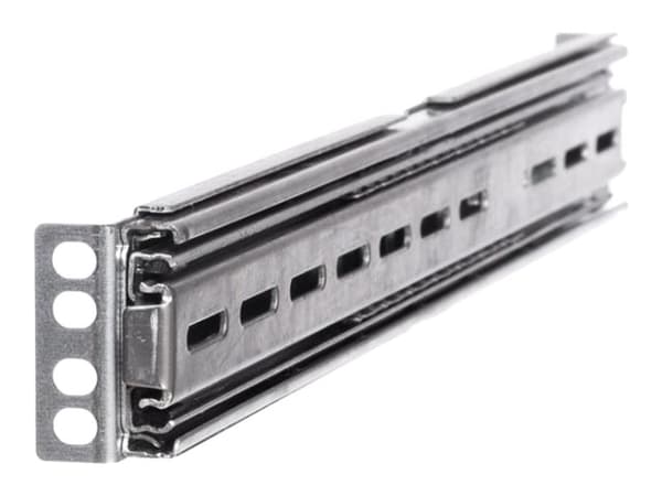 Netrack - Monteringsskinner for rack - sølv - 4U - 19"
