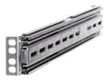 Miniatyrbilde 2 av 5: Netrack - Monteringsskinner for rack - sølv - 4U - 19"