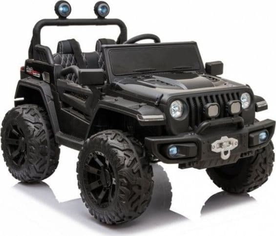 LEANToys Auto battery HC8988 Matt Black Lacquered