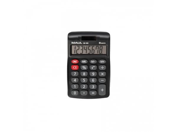 MAUL MJ 450, Ficka, Display, 8 siffror, 1 linjer, Batteri, Svart Svart