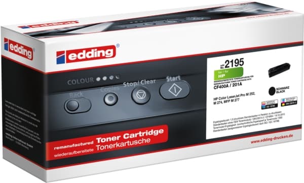Edding EDD-2195, 1500 sider, Sort, 1 stykker