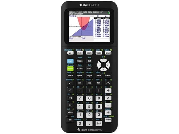 TI-84 Plus CE-T Python Edition grafkalkulator (84CEPY/TBL/4E12/A)