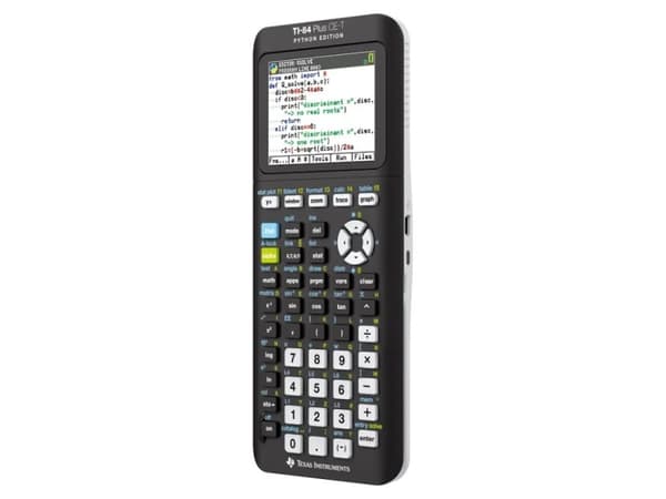 TI-84 Plus CE-T Python Edition grafkalkulator (84CEPY/TBL/4E12/A)