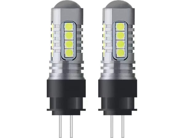 Amio Canbus 3030 18smd hp24w hvit 12v / 24v led pærer
