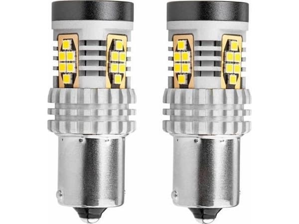AMiO ledlampor canbus 3020 24smd 1156 ba15s p21w r10w r5w vit 12v/24v