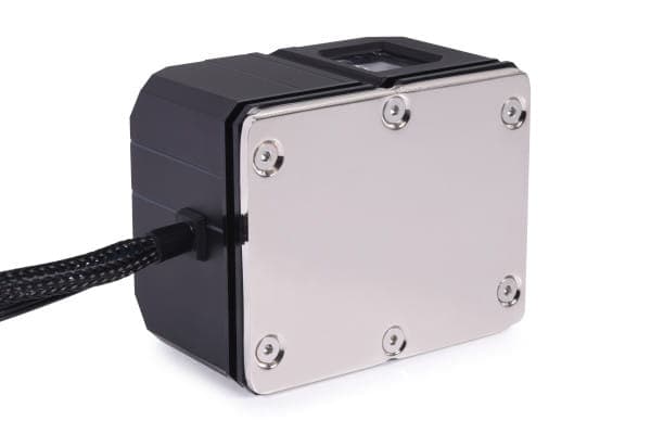 Alphacool Eisbaer Pro Aurora, Kjølevæske, Akryl, Kobber (Cu), Nickel, 1/4", 60 °C, 0,8 stang, 1,2 l/min