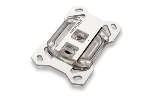 Watercool HEATKILLER IV PRO, Vattenblock, Koppar, Nickel, Polymetylmetakrylat (PMMA), Rostfritt stål, Rostfritt stål, Transparent, Uttag AM4, AM5-soc