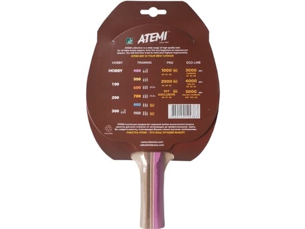 ATEMI 400* anatomisk pingisracket