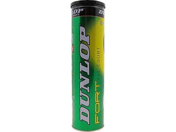 Dunlop Tennisball Dunlop Fort All Court 4 602134 gul