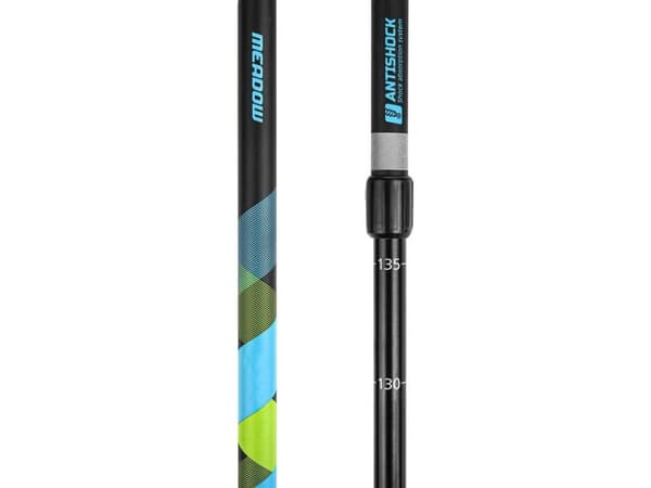 Spokey Nordic Walking Poles Meadow blå-svart-grønn 929462