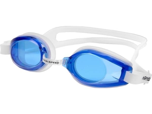 SVØMMEBRILLE AQUA-SPEED AVANTI hvit/marineblå 61 /007