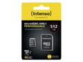 Miniatyrbild 2 av 5: Intenso - Flash-minneskort (microSDXC till SD-adapter inkluderad) - 512 GB