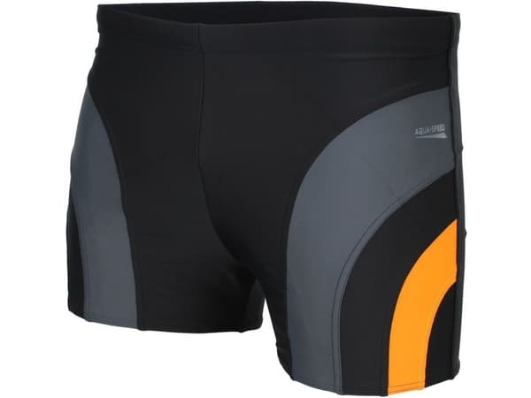 AQUA-SPEED SASHA svart/grå/orange badshorts 310 storlek XXL /2414